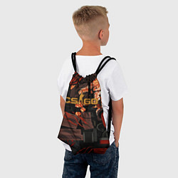 Рюкзак-мешок HOWL ВОЙ СКИН CS, цвет: 3D-принт — фото 2