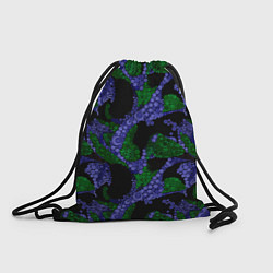 Рюкзак-мешок Абстрактный темный в горох, цвет: 3D-принт