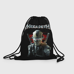 Рюкзак-мешок Megadeth, цвет: 3D-принт
