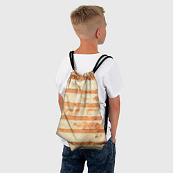 Рюкзак-мешок ЛАВАШ ТОНКИЙ ПЛОСКИЙ ХЛЕБ, цвет: 3D-принт — фото 2