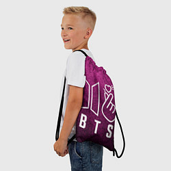 Рюкзак-мешок BTS БТС K-Heart Z, цвет: 3D-принт — фото 2