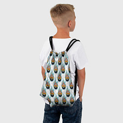 Рюкзак-мешок Игра в Боулинг, цвет: 3D-принт — фото 2