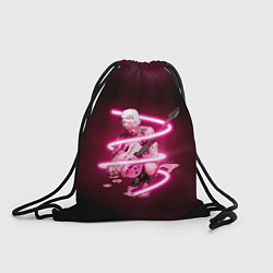Рюкзак-мешок Pink MGK, цвет: 3D-принт