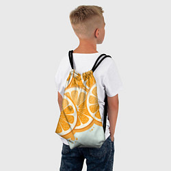 Рюкзак-мешок АПЕЛЬСИН ORANGE, цвет: 3D-принт — фото 2