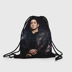 Рюкзак-мешок Eminem Black, цвет: 3D-принт