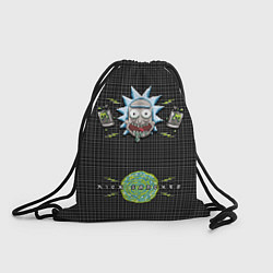 Рюкзак-мешок RICK SANCHEZ pixels, цвет: 3D-принт