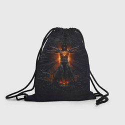 Рюкзак-мешок Clayman - In Flames, цвет: 3D-принт