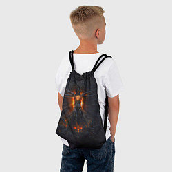 Рюкзак-мешок Clayman - In Flames, цвет: 3D-принт — фото 2
