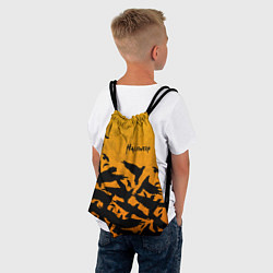 Рюкзак-мешок ВОРОНЫ ХЕЛЛОУИН CROWS HALLOWEEN, цвет: 3D-принт — фото 2