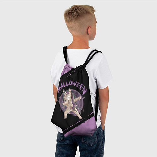 Мешок для обуви Даб единорог-мумия на хэллоуин / 3D-принт – фото 4