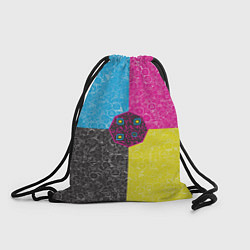 Рюкзак-мешок Октагон на фоне АПВ 4 1 14, цвет: 3D-принт