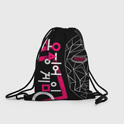 Рюкзак-мешок Игра в кальмара: Маска ведущего, цвет: 3D-принт