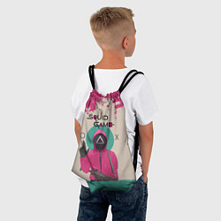 Рюкзак-мешок ТРЕУГОЛЬНИК НА КАРАУЛЕ, цвет: 3D-принт — фото 2