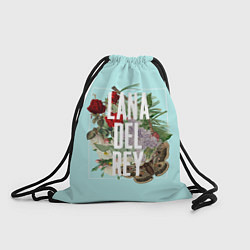 Рюкзак-мешок Цветочная Лана, цвет: 3D-принт