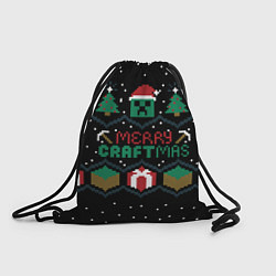Рюкзак-мешок MINECRAFT CHRISTMAS, цвет: 3D-принт