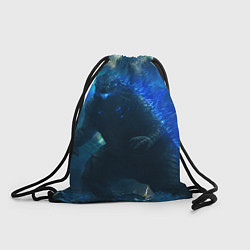 Рюкзак-мешок ГОДЗИЛЛА В МОРЕ, цвет: 3D-принт