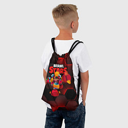 Рюкзак-мешок Meg BrawlStars 3D, цвет: 3D-принт — фото 2