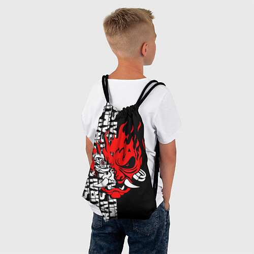 Мешок для обуви CYBERPUNK 2077: SAMURAI / 3D-принт – фото 4