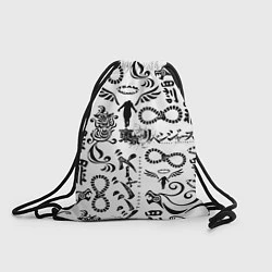 Рюкзак-мешок ТОКИЙСКИЕ МСТИТЕЛИ ЛОГОБОМБИНГ, цвет: 3D-принт