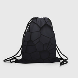 Рюкзак-мешок Карбоновые 3D плиты 3Д плиты геометрия, цвет: 3D-принт
