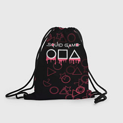 Рюкзак-мешок Squid Game Pattern, цвет: 3D-принт