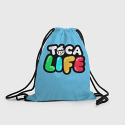 Рюкзак-мешок Toca Life: Logo, цвет: 3D-принт