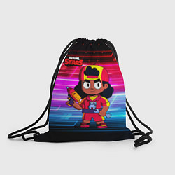 Рюкзак-мешок Meg из игры Brawl Stars!, цвет: 3D-принт