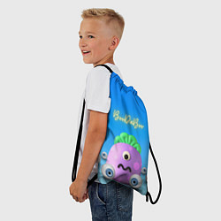 Рюкзак-мешок Монстр буДАбу, цвет: 3D-принт — фото 2
