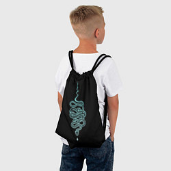 Рюкзак-мешок Вьющаяся змея, цвет: 3D-принт — фото 2