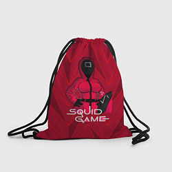 Рюкзак-мешок Squid game, цвет: 3D-принт