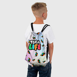 Рюкзак-мешок Toca Life: Smile Logo, цвет: 3D-принт — фото 2