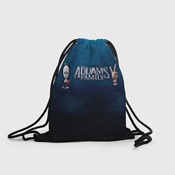Рюкзак-мешок Семейка Аддамс Горящий Тур Уэнздэй Аддамс, цвет: 3D-принт