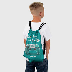 Рюкзак-мешок Играющий человеком 456 ставка на лидера, цвет: 3D-принт — фото 2
