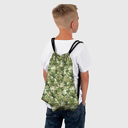 Рюкзак-мешок Лягушки камуфляж, цвет: 3D-принт — фото 2