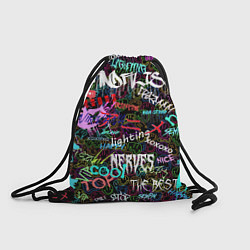 Мешок для обуви Neon graffiti Smile
