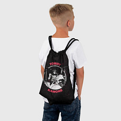 Рюкзак-мешок Tommy Ramone, цвет: 3D-принт — фото 2
