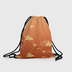 Рюкзак-мешок КАДЗУХА KAZUHA КРАСНЫЙ КЛЕН, цвет: 3D-принт