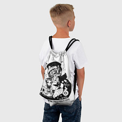 Рюкзак-мешок Туалетный мальчик Ханако Кун и девочка, цвет: 3D-принт — фото 2