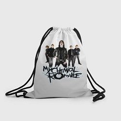 Рюкзак-мешок Участники группы My Chemical Romance, цвет: 3D-принт