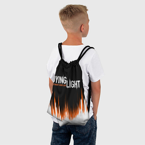 Мешок для обуви DYING LIGHT GOOD NIGHT AND GOOD LUCK / 3D-принт – фото 4