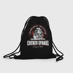 Рюкзак-мешок Кокер-Спаниель Cocker Spaniel, цвет: 3D-принт