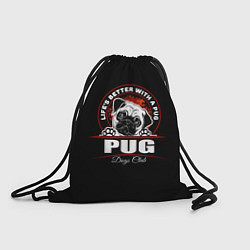 Мешок для обуви Мопс Pug