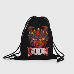 Рюкзак-мешок Какодемон Cacodemon Doom, цвет: 3D-принт