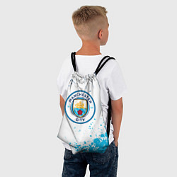 Рюкзак-мешок Manchester City - Футбольный клуб, цвет: 3D-принт — фото 2
