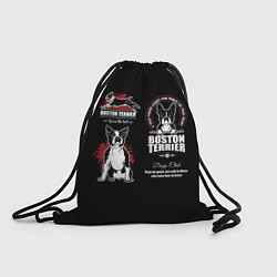 Рюкзак-мешок Бостон-Терьер Boston Terrier, цвет: 3D-принт