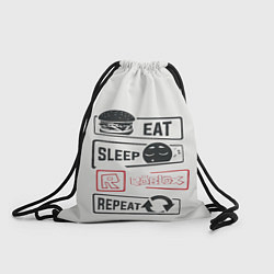 Рюкзак-мешок Roblox repeat, цвет: 3D-принт