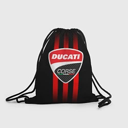 Рюкзак-мешок DUCATI CARBON LOGO ITALY CONCERN, цвет: 3D-принт