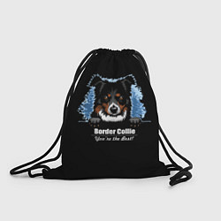 Рюкзак-мешок Бордер-Колли Border-Collie, цвет: 3D-принт