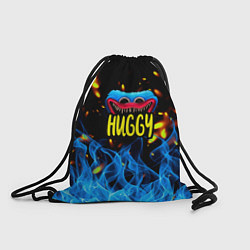 Рюкзак-мешок Poppy Playtime: Blue Fire, цвет: 3D-принт