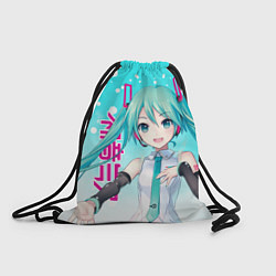 Мешок для обуви Hatsune Miku, Мику Хацунэ